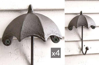 Umbrella Wall Hook, Set of 4