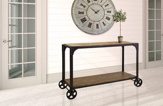Flat Iron Factory Console Table