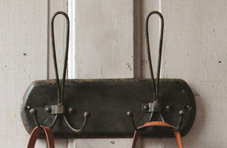 Distressed Vintage Inspired Double Hanger