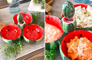Summer celebrations watermelon dishware collection, build your set