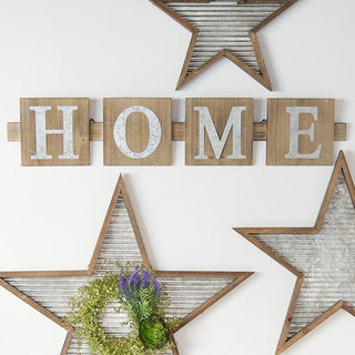 Wooden HOME Wall Decor