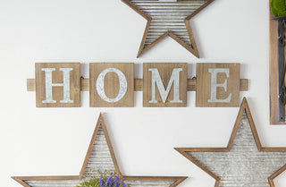 Wooden HOME Wall Decor