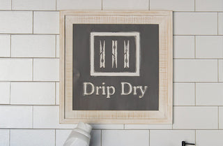 Laundry Chalkboard Inspired Signs