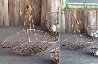 Rustic Wire Egg Basket
