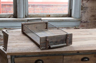 Distressed Wooden Beverage Tray