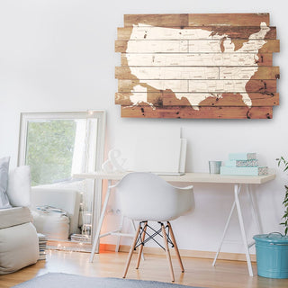 *HUUUGE* USA Map Wall Decor