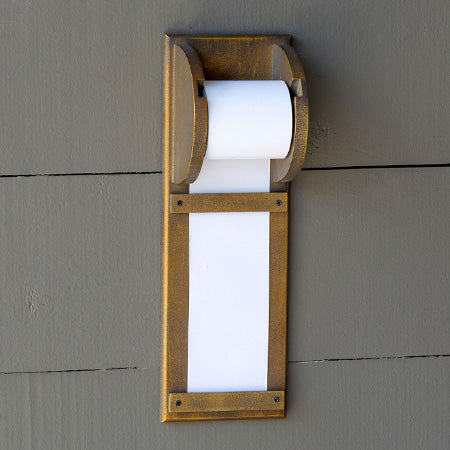 Wall Notepad Holder | Wooden Scroll Wall Notepad - Decor Steals