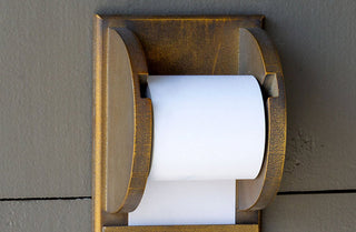 Wall Notepad Holder | Wooden Scroll Wall Notepad - Decor Steals