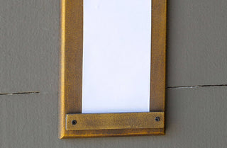 Wall Notepad Holder | Wooden Scroll Wall Notepad - Decor Steals